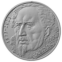 Stříbrná mince 200 Kč * Max Švabinský BK 2023