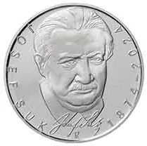 Stříbrná mince 200 Kč * Josef Suk PROOF 2024