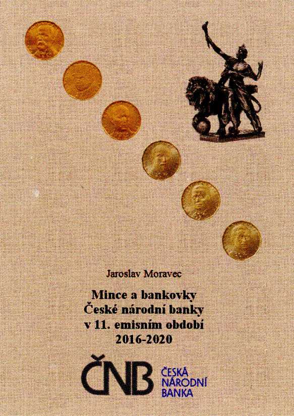 Knižní publikace Mince a bankovky České národní banky 2016-2020