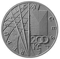Stříbrná mince 200 Kč * Dana Zátopková, Emil Zátopek PROOF 2022