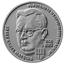 Stříbrná mince 200 Kč Josef Karel Matocha jmenován arcibiskupem olomouckým PROOF 2023