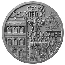 Stříbrná mince 200 Kč Založení české spořitelny Böhmische Sparkasse BK 2025