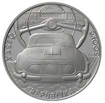 Stříbrná mince 500 Kč Osobní automobil Tatra 603 PROOF 2023