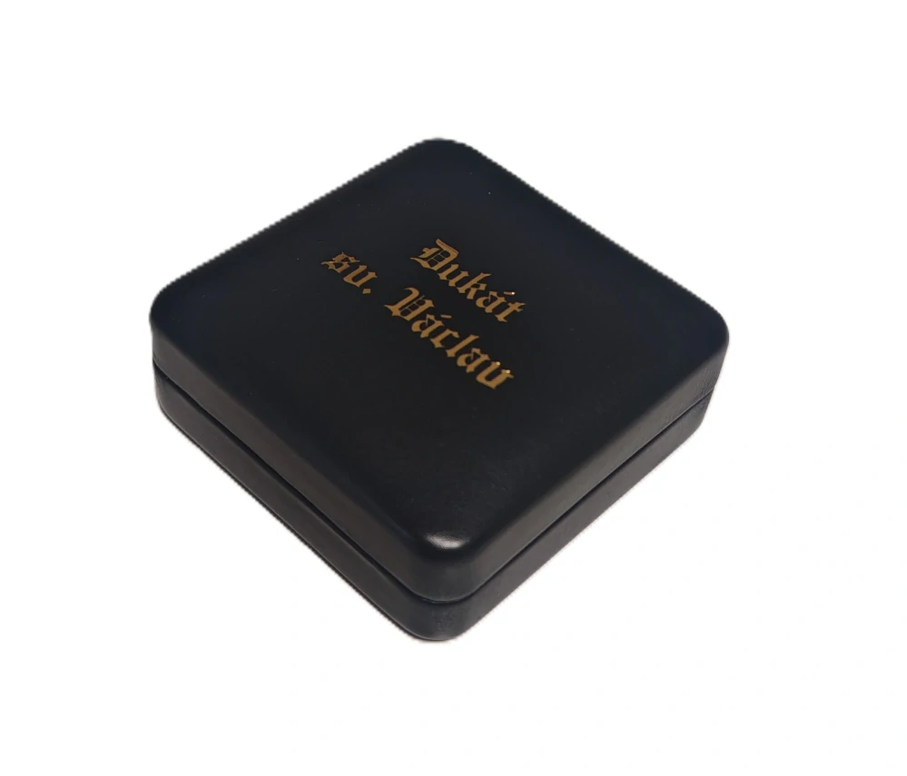 Etue kožená krabička pro dukát sv. Václav 2024