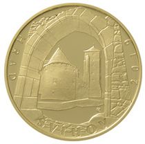 Zlatá investiční mince Hrad Švihov 5000 Kč bk