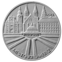 Zlatá investiční mince Městská památková rezervace Kroměříž 5000 Kč B.K.