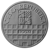 Stříbrná mince 100 Kč Nejvyšší soud PROOF 2025