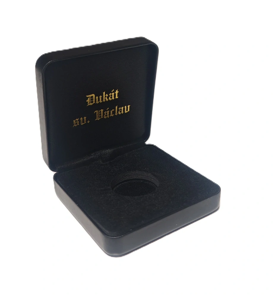 Etue kožená krabička pro dukát sv. Václav 2024